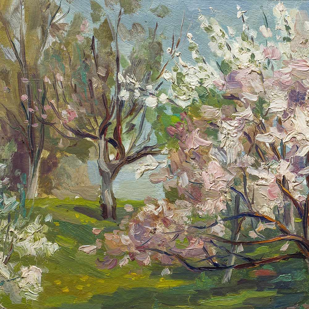 beautiful flower painting