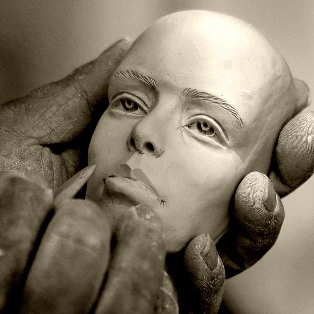 hands of an artist